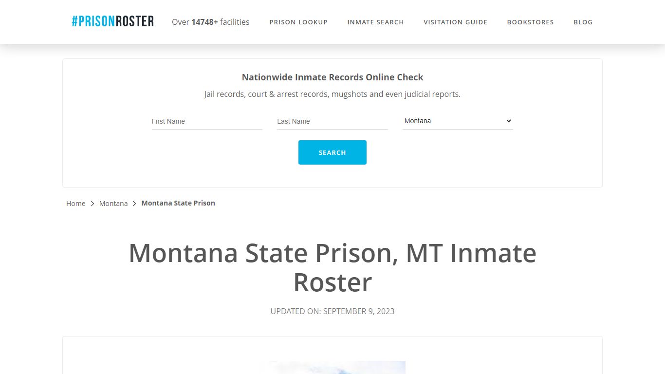Montana State Prison, MT Inmate Roster - Prisonroster